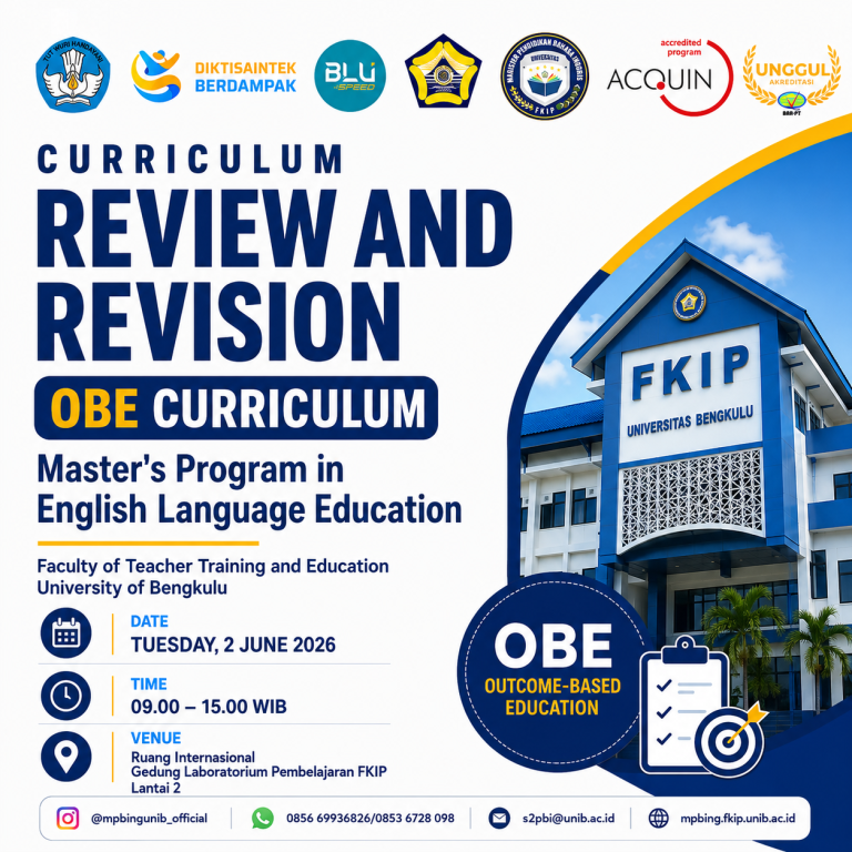 Master’s Program in English Language Education Conducts OBE Curriculum Review and Revision